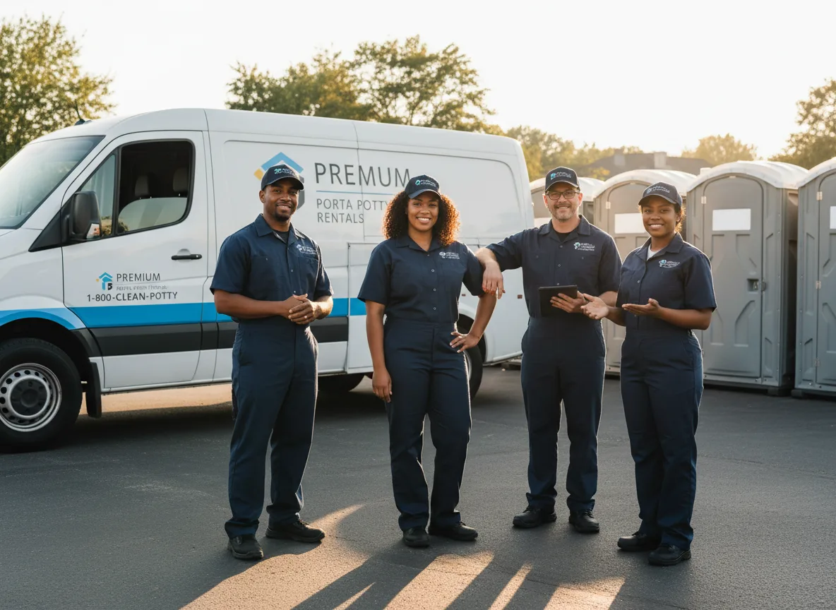 VIP Portable Toilets company in Gowen, MI